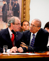 Eliseu Padilha e o novo l?der do PMDB, Eduardo Cunha